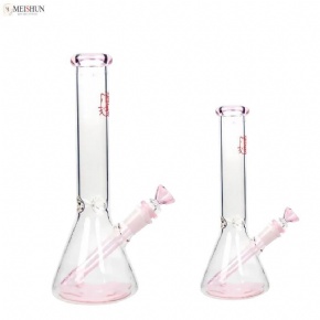Wholesale 18 Inches Pink Hello Kitty Glass Beaker Bong