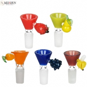 Wholesale Cute Fruit Glass Bong Bowl