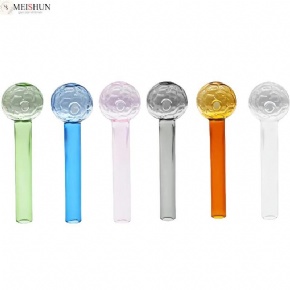 Wholesale Color Football Pyrex Glass Oil Burner Free Shipping