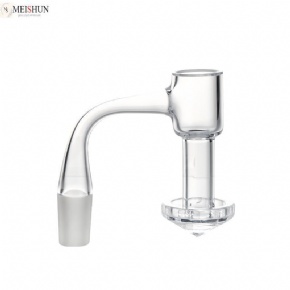 Wholesale  90° Male Full Weld Diamond Bottom Terp Slurper Quartz Banger