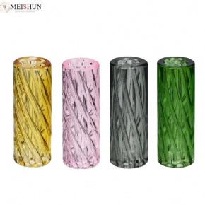 Custom 7/9 Holes Reusable Glass Filter Tips  Vortex Glass Tips
