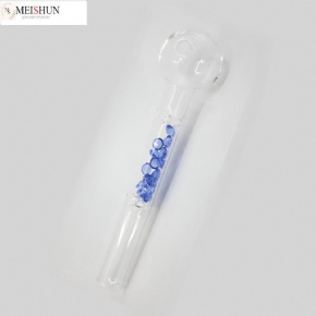 Wholesale Thick Glass Oil Burner Pipe With Crystal