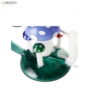 Wholesale 6.7 inch Mixed Color Mushroom Glass Bong