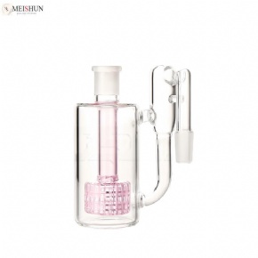 Wholesale 90 Degrees Glass Ash Catcher With Showerhead Perc