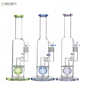 Wholesale 13 Inches Glass Bong With Grid Ball Perc